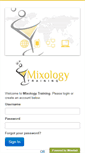 Mobile Screenshot of mixologytrainingcompany.net
